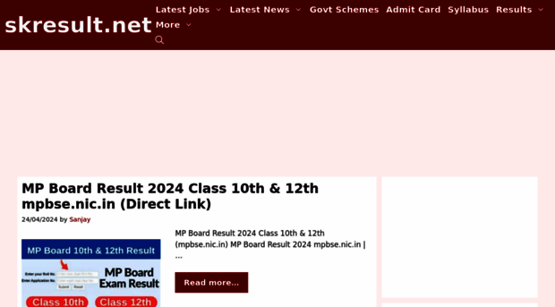 skresult.net