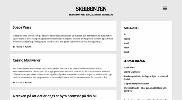 skribenten.nu