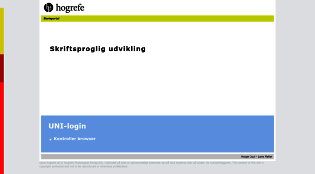 skriftsprogligudvikling.hogrefe.dk