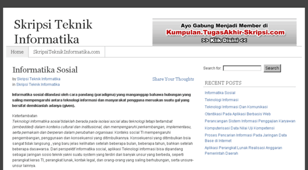 skripsiteknikinformatika.com