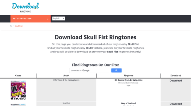 skullfist.download-ringtone.com