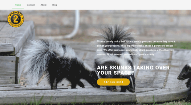 skunkremovaltoronto.ca