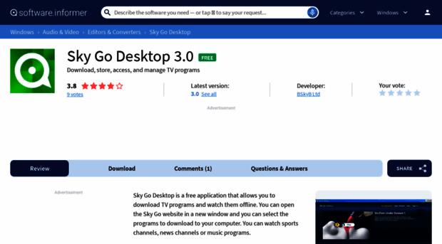 sky-go-player.software.informer.com