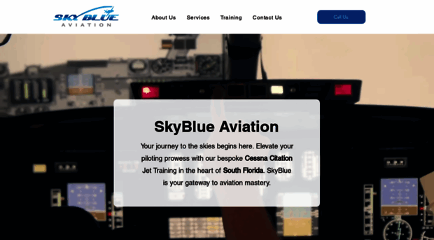 skybluejetaviation.com