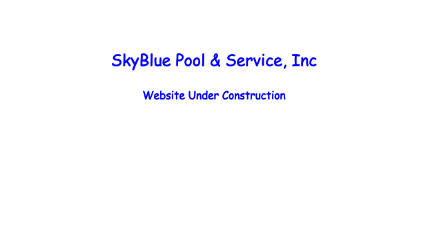 skybluepool.com