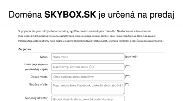 skybox.sk