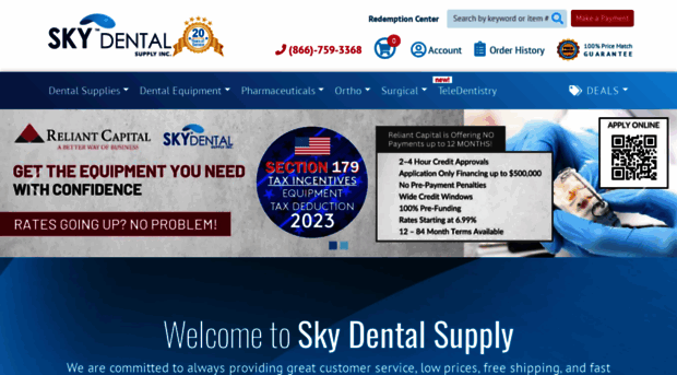 skydentalsupply.com