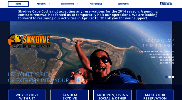 skydivecapecod.com