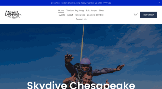 skydivechesapeake.com