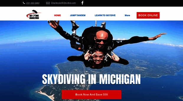 skydiveharborsprings.com