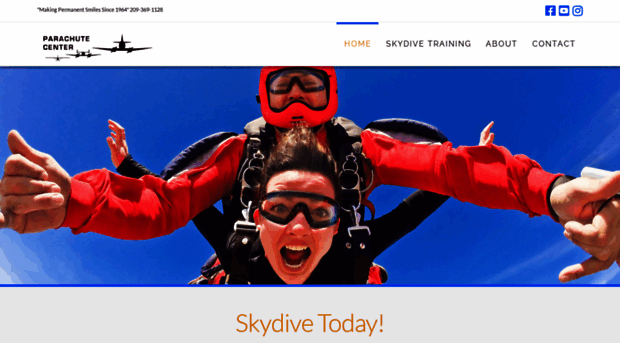 skydivelodiparachutecenter.com