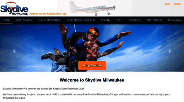 skydivemilwaukee.com