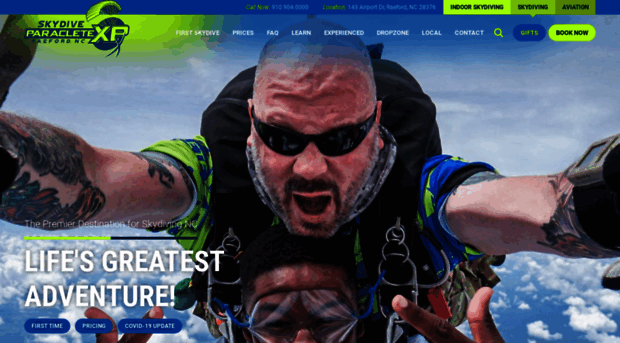 skydiveparacletexp.com