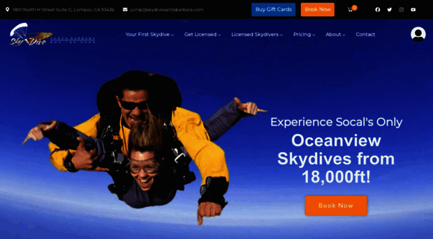 skydivesantabarbara.com