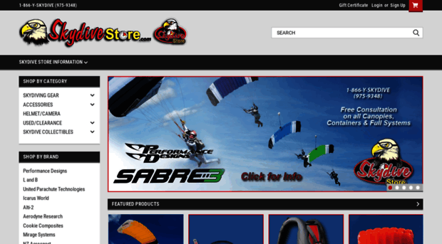 skydivestore.com