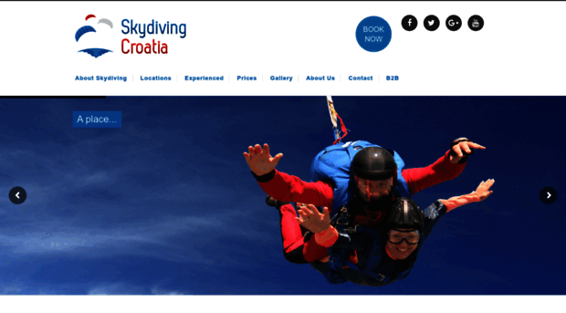 skydivingcroatia.com