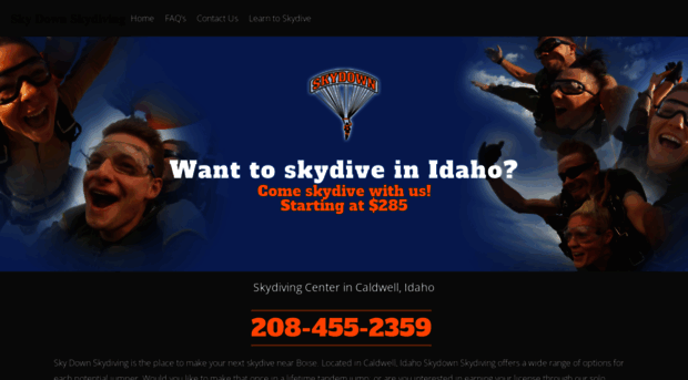 skydownskydiving.com