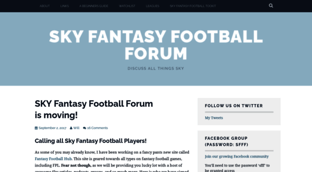 skyfantasyfootballforum.wordpress.com