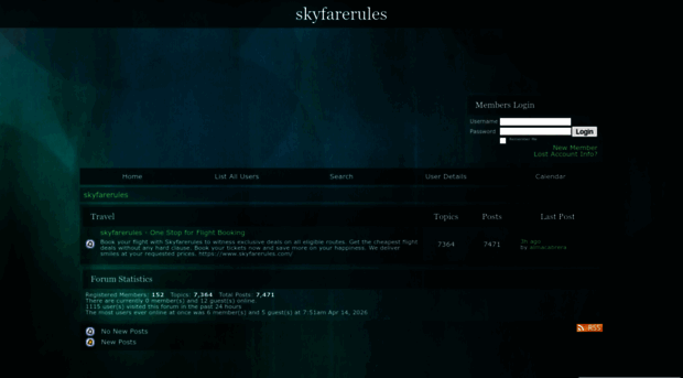 skyfarerules.activeboard.com