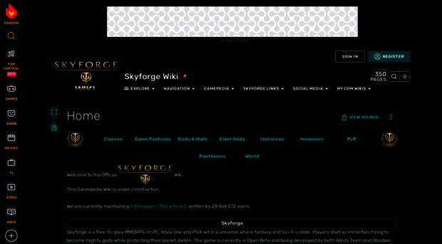 skyforge.gamepedia.com