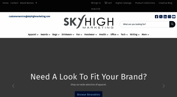 skyhighpromoshop.com