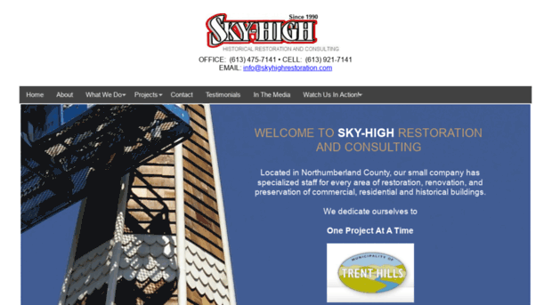 skyhighrestoration.com