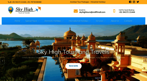 skyhightoursandtravels.com