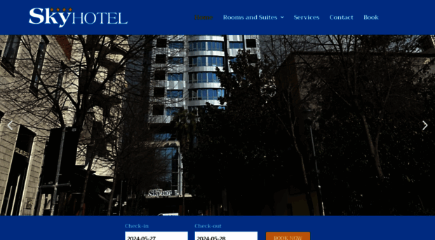 skyhoteltirana.com