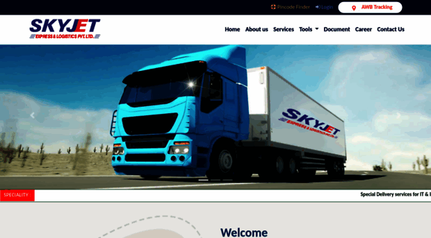 skyjetlogistics.com