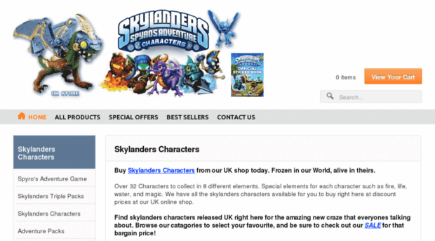 skylanderscharacters.co.uk