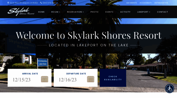 skylarkshoreshotel.com