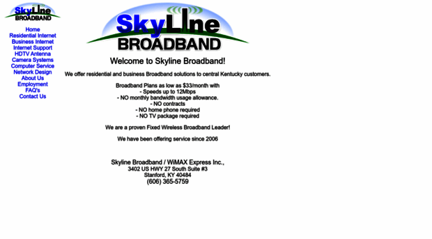 skylinebroadband.com