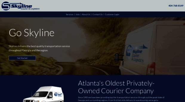 skylinecourierlogistics.com