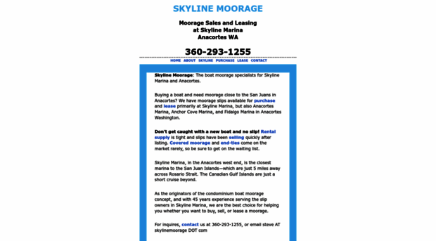 skylinemoorage.com