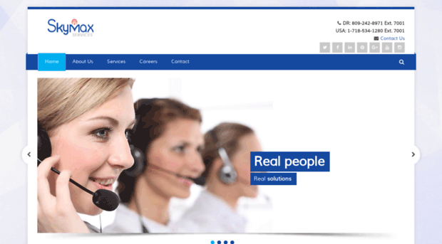 skymaxcallcenter.com