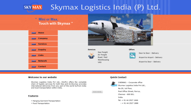 skymaxlogistics.com