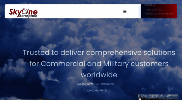 skyoneaerospace.com
