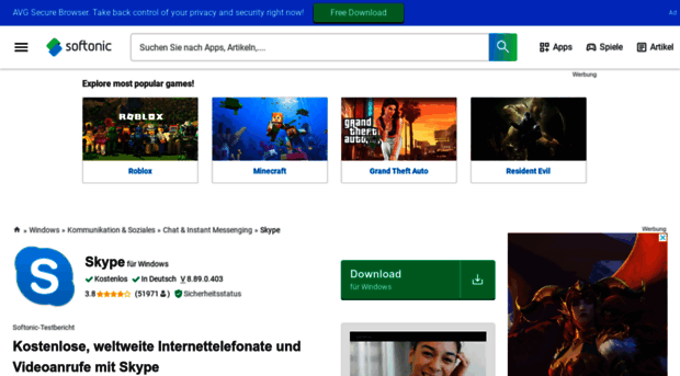skype.softonic.de