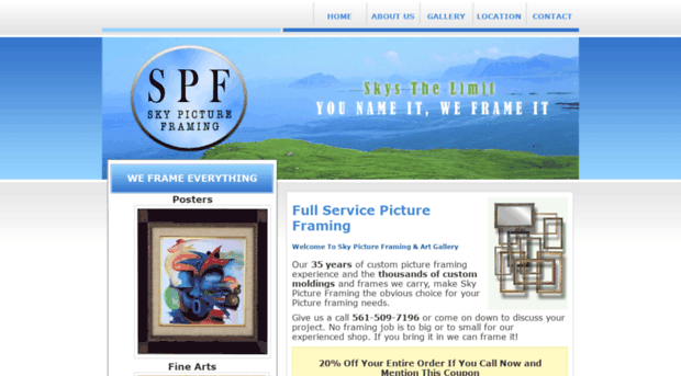 skypictureframing.com