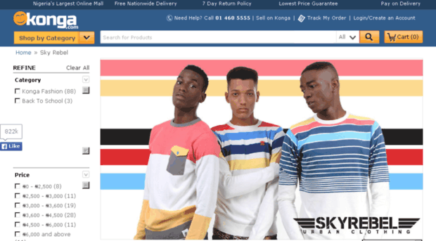 skyrebel.konga.com