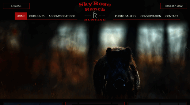 skyroseranchhunting.com