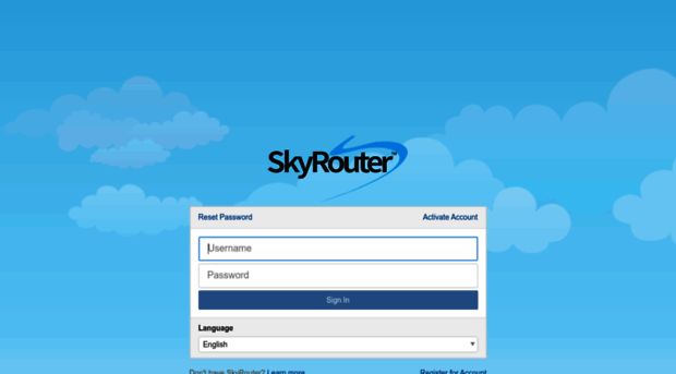 skyrouter.com