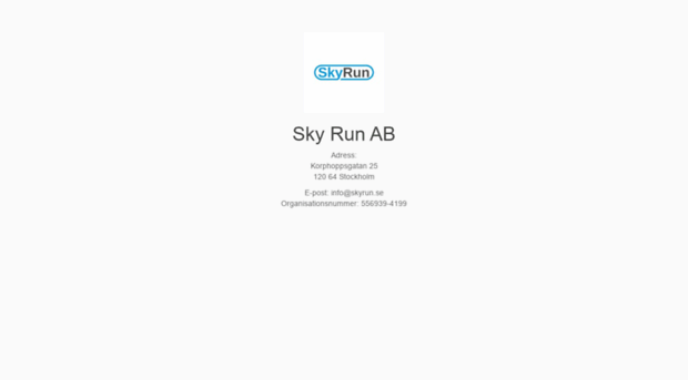 skyrun.se