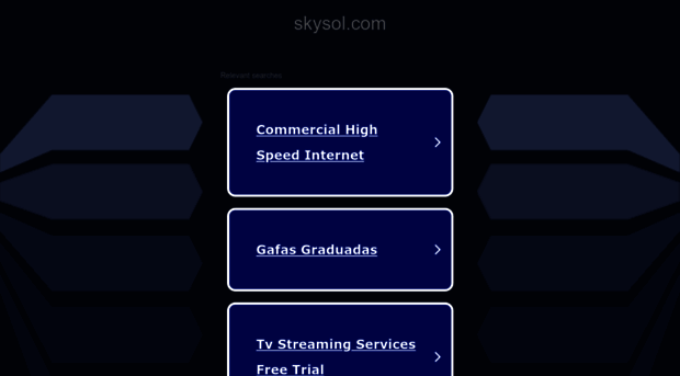 skysol.com