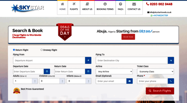 skystartravel.co.uk
