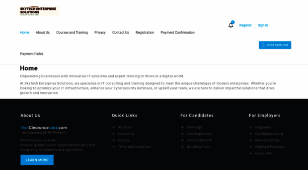 skytechenterprisesolutions.net
