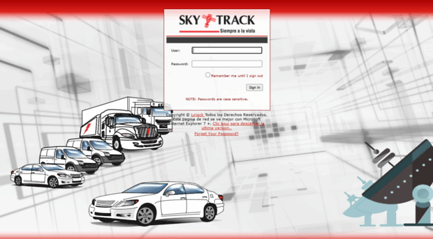 skytrack.lojack.com.mx - Skytrack Lojack
