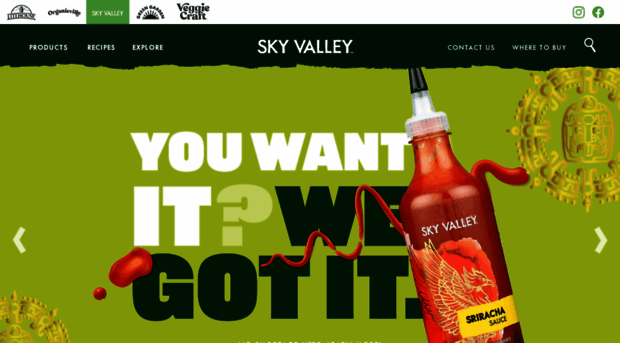 skyvalleyfoods.com