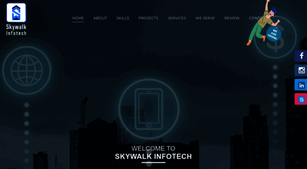 skywalkinfotech.com