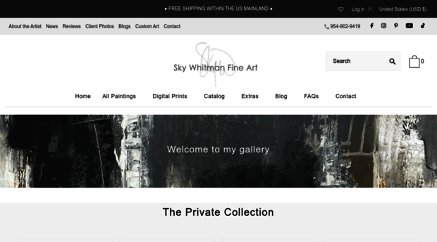 skywhitmanfineart.com